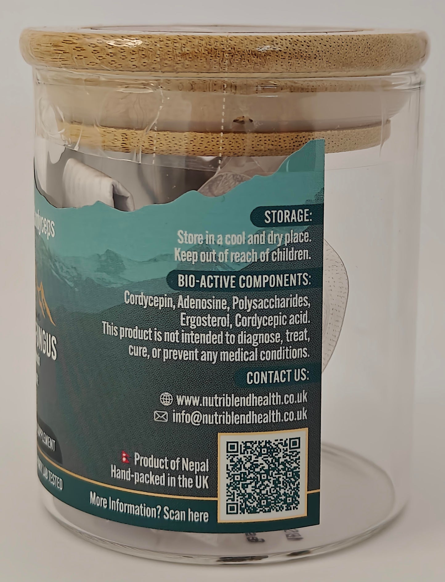 HimYarsa® Cordyceps (Yarsagumba) [Ophiocordyceps sinensis]
